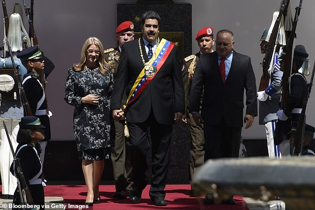 Bà Cilia Flores, Đệ nhất phu nhân Venezuela, được biết đến là người phụ nữ quyền lực nhất quốc gia Nam Mỹ này hiện nay và trở thành nhân vật trung tâm của chính trường Venezuela trong gần 3 thập kỷ qua. Ảnh: Getty.