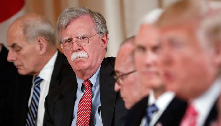 Bên cạnh đó, Cố vấn An ninh Quốc gia John Bolton (ảnh) và Đặc phái viên Mỹ về Triều Tiên Steve Biegun cũng được cho là những nhân vật không thể thiếu trong đoàn quan chức tháp tùng Tổng thống Trump trong chuyến đi tới Việt Nam sắp tới. Ảnh: AJ.