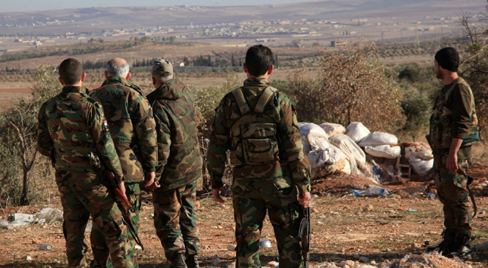“Nhiều binh sĩ Syria và ít nhất 1 thành viên Hezbollah đã thiệt mạng trong đợt phục kích của tổ chức khủng bố IS”, AMN đưa tin. Ảnh: Sputnik.