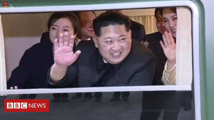 Nếu đi tàu hỏa đến Việt Nam, dự kiến ông Kim Jong-un sẽ qua thành phố Đan Đông, tỉnh Liêu Ninh (Trung Quốc) đầu tiên trước khi tới Bắc Kinh. Tàu sau đó đi theo tuyến Z5 qua Nam Ninh và 13 nhà ga khác trước khi đến Lạng Sơn (Việt Nam). Ảnh: BBC.