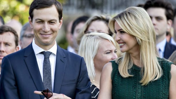 Được biết, cả Ivanka Trump và chồng Jared Kushner hiện đều là cố vấn cho Tổng thống Mỹ Donald Trump. Ảnh: Haaretz.