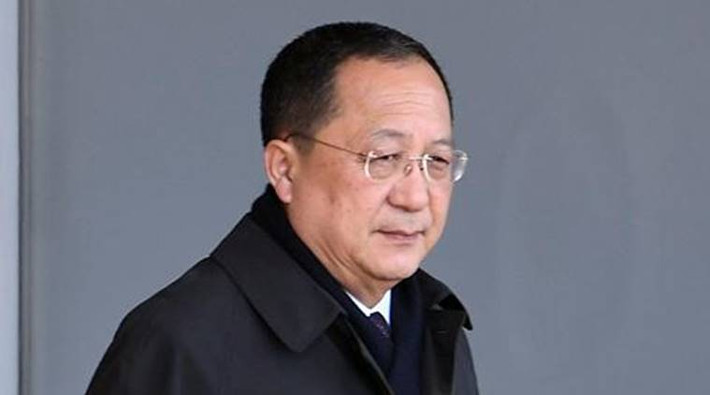 Bộ trưởng Ngoại giao Triều Tiên Ri Yong Ho từng tháp tùng ông Kim Jong-un tới dự Thượng đỉnh Mỹ-Triều lần 1 tại Singapore hồi tháng 6/2018. Ảnh: IE.