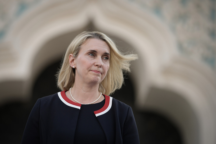 Theo Politico, Bộ Ngoại giao Mỹ ngày 10/4 thông báo, bà Bridget Brink, Đại sứ Mỹ tại Ukraine trong 3 năm qua, sẽ từ chức. Ảnh: GI.