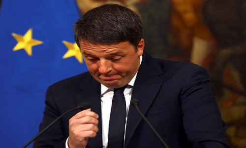Thủ tướng Renzi cho biết ông sẽ chịu trách nhiệm hoàn toàn về thất bại này và rằng chiều ngày 5/12, ông sẽ triệu tập nội các và sau đó đệ đơn từ chức lên Tổng thống Sergio Mattarella. (Nguồn ảnh: Reuters).
