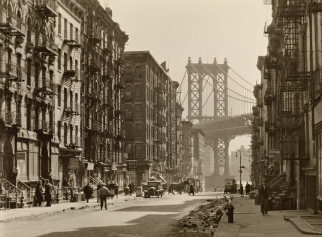 Đường phố đầy rác ở thành phố New York hồi năm 1936.