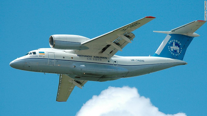 Antonov An-74, một biến thể của An-72, là loại máy bay vận tải được phòng thiết kế Antonov phát triển. Biệt danh của Antonov An-74 là Cheburashka. Loại máy bay này được đưa vào sử dụng lần đầu tiên vào năm 1983.