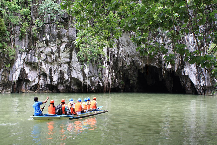 Philippines là nơi có con sông ngầm dài nhất thế giới. Ảnh: Wikipedia.