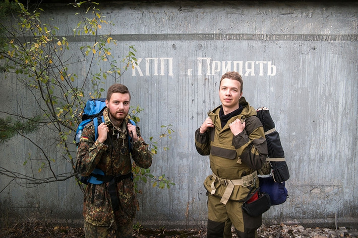 Chốt quân sự “Pripyat” đã nhanh chóng được xây dựng sau khi vụ thảm kịch Chernobyl xảy ra.