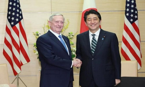 Chuyến công du nước ngoài đầu tiên của ông Mattis trên cương vị Bộ trưởng Quốc phòng Mỹ được cho là nhằm trấn an các đồng minh Châu Á của Washington.