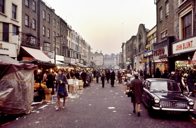 Cảnh đông đúc, nhộn nhịp ở thủ đô London.