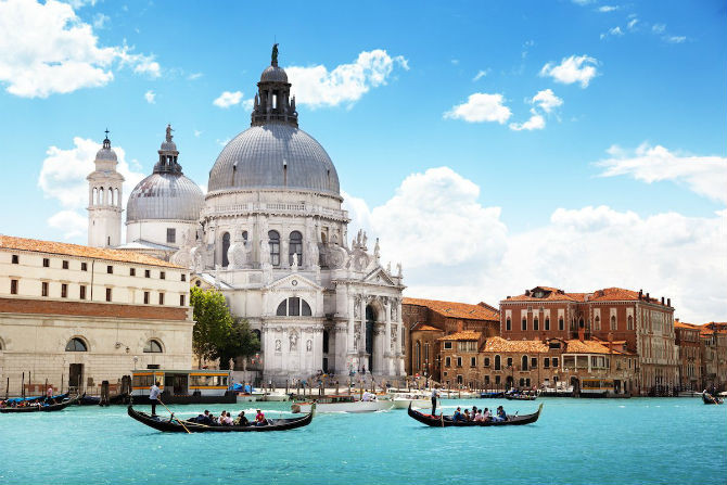 Thành phố Venice của Italy nổi tiếng thơ mộng.