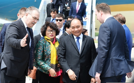 Chiều 19/5, Thủ tướng Nguyễn Xuân Phúc đã tới Sochi dự Hội nghị cấp cao kỷ niệm 20 năm quan hệ đối tác đối thoại ASEAN-Nga.