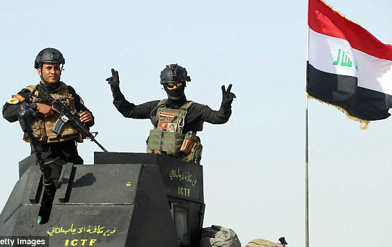 Lực lượng chống khủng bố Iraq (CTS) đã tới làng al-Sejar, tỉnh Anbar.