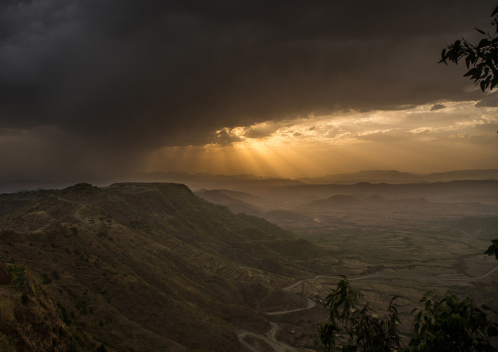 Quang cảnh tại một thung lũng ở vùng Amhara ngày 22/2/2016. Ảnh: The Atlantic.