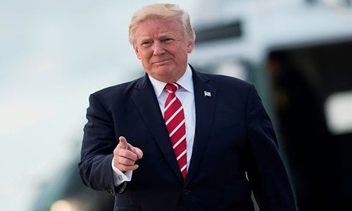 Theo kế hoạch, Tổng thống Trump sẽ tới một loạt các nước Châu Á như Hàn Quốc, Nhật Bản, Trung Quốc, Việt Nam và Philippines. Ảnh: Mirror.