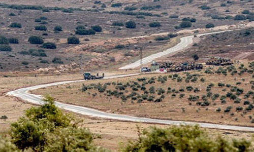 Hãng Fars (Iran) đưa tin, Thổ Nhĩ Kỳ đổ quân vào Syria để tiến hành nhiệm vụ trinh sát tại tỉnh Idlib. Ảnh: FNA.