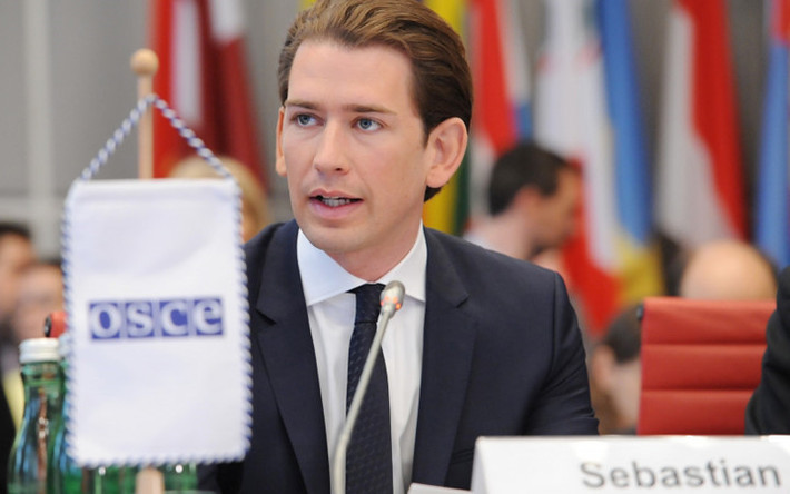 Tháng 12/2016, ông Sebastian Kurz giữ chức Chủ tịch luân phiên Tổ chức An ninh và Hợp tác châu Âu (OSCE).