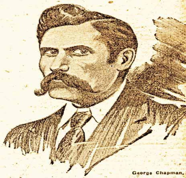 George Chapman, một bác sĩ người Ba Lan chuyển đến London (Anh) sinh sống vào năm 1888. Trong thời gian ở đây, Chapman đã đầu độc giết chết 4 nhân tình của ông ta. Năm 1903, Chapman bị xử tử sau khi tội ác bị phơi bày. Ảnh: ATI.