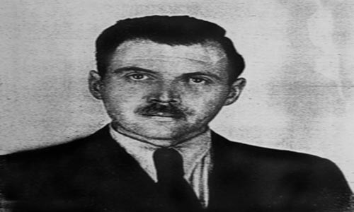 Josef Mengele, một bác sĩ tại Trại tập trung Auschwitz của Đức Quốc xã, trong thời kỳ Chiến tranh Thế giới Thứ hai. Josef đã tiến hành những thí nghiệm rùng rợn trên người các tù nhân trong trại và nhiều người đã chết vì mục đích nghiên cứu của ông ta. Năm 1979, Josef tử vong sau khi bị đột quỵ trong thời gian lẩn trốn ở Nam Mỹ. Ảnh: ATI.