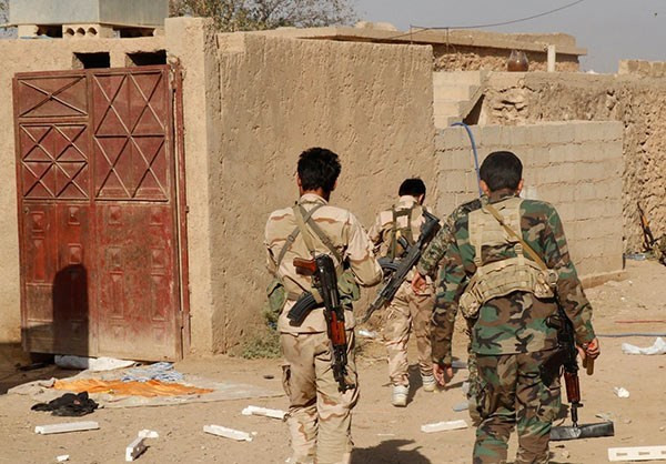 Tối 27/10, quân đội Syria đã tấn công các quận al-Ummal và Al-Kanamat trong thành phố. Ảnh: FNA.