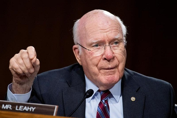 Với tư cách là Chủ tịch Thượng viện tạm quyền, Thượng nghị sĩ Patrick Leahy của Đảng Dân chủ dự kiến sẽ chủ trì phiên tòa luận tội ông Trump vào tháng 2 tới. Ảnh: Reuters.