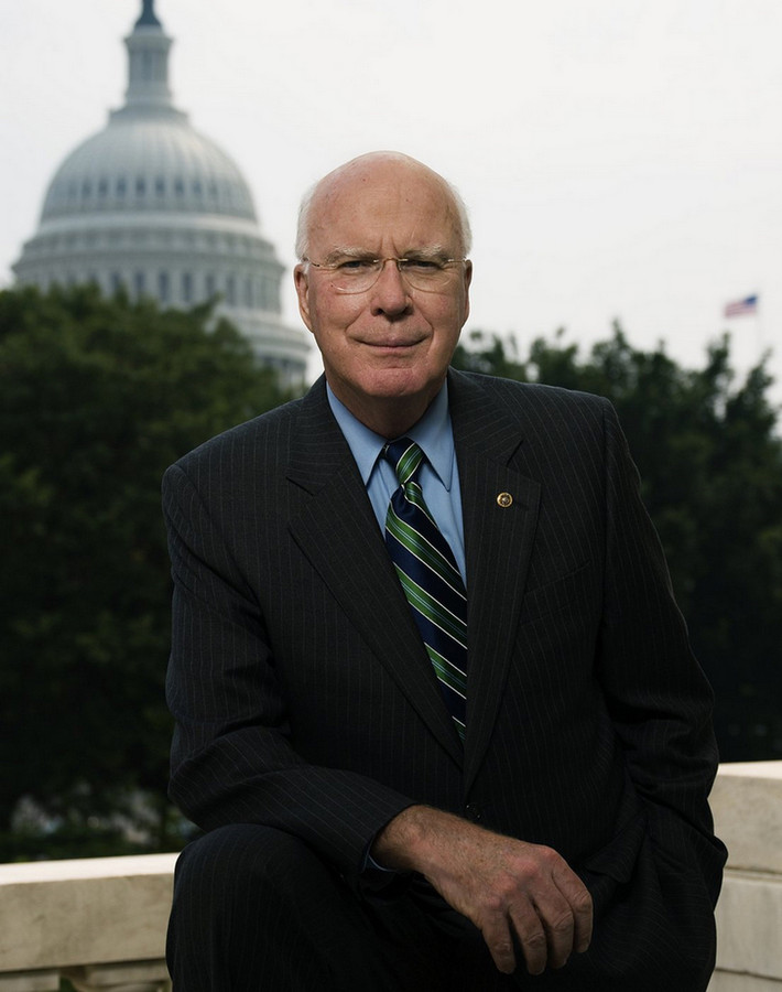 Về đời tư, Thượng nghị sĩ Patrick Leahy kết hôn với bà Marcelle Pomerleau vào năm 1962. Họ có 3 người con. Ảnh: Wikipedia.