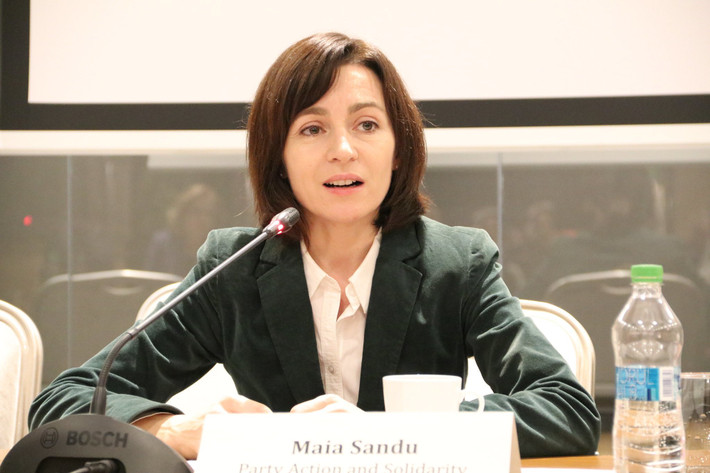 Bà Sandu là Thủ tướng thứ 13 của Moldova, đảm nhiệm chức vụ này từ tháng 6/2019 đến tháng 11/2019. Ảnh: WI.