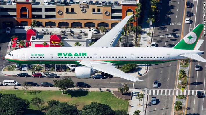 Hãng hàng không EVA Air của Đài Loan cũng được đánh giá cao.