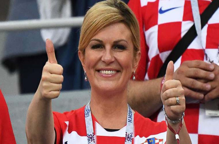Về đời tư, nữ Tổng thống Croatia Kolinda đã lập gia đình với ông Jakov Kitarović vào năm 1996. Họ có hai người con là Katarina (sinh năm 2001) và Luka (sinh 2003). Ảnh: Heavy.