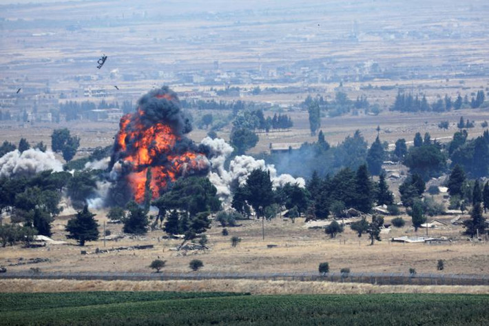 Quân đội Syria đã tiến sát khu vực biên giới giáp với Cao nguyên Golan hiện nằm dưới sự kiểm soát của Israel.