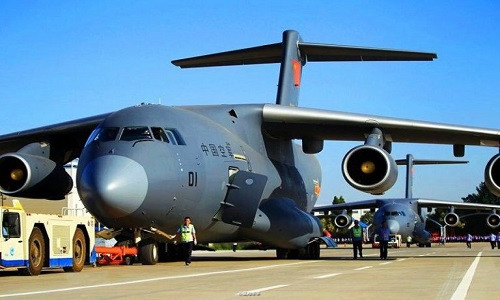 Theo trang tin quân sự Defence Blog, những hình ảnh vệ tinh được chụp ngày 12/6 cho thấy hoạt động sản xuất vận tải cơ Y-20 Kunpeng đang diễn ra với tốc độ nhanh tại nhà máy của Tập đoàn Xian Aircraft Industrial. Ảnh: Defence Blog.