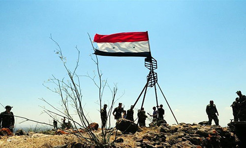 Hiện tại, lực lượng chính phủ Syria đang tìm cách bao vây nhóm IS tại Tasil và Tal Jamou từ hai phía, buộc chúng phải rút lui khỏi khu vực này. Ảnh: FNA.
