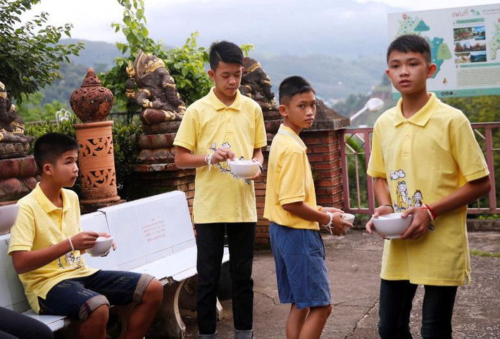 Sức khỏe các thành viên của đội bóng Lợn Hoang đã hồi phục và ổn định tâm lý sau quá trình điều trị trong bệnh viện.