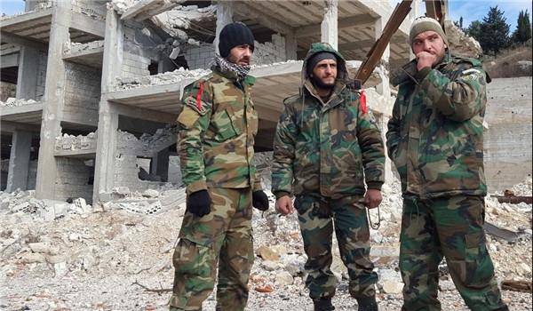 Theo Al Masdar News ngày 17/7, Quân đội Syria đã đánh bật các tay súng phiến quân ra khỏi thị trấn chiến lược Mashara ở tỉnh Quneitra, sau cuộc giao tranh ác liệt kéo dài 48 giờ. Ảnh: FNA.
