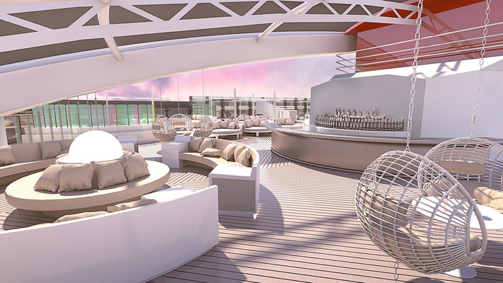 Được biết, Tom Dixon Design Studio (Anh), Roman and Williams (Mỹ) và Concrete Amsterdam (Hà Lan) là ba trong số những công ty kiến trúc mà Virgin Voyages hợp tác để thiết kế du thuyền sang chảnh này. Du thuyền sẽ có sức chứa lên tới 2.700 hành khách và 1.150 thành viên thủy thủ đoàn.