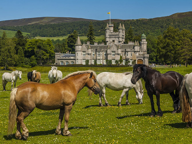Lâu đài Balmoral ở Scotland.