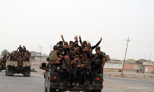 Các lực lượng an ninh Iraq đã giành lại quyền kiểm soát tòa nhà Đài truyền hình nhà nước sau khi tái chiếm một quận ở phía đông thành phố Mosul hôm 1/11.