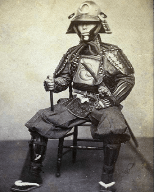 Võ sĩ Samurai trong bức ảnh chụp vào thập niên 1860. (Nguồn ảnh: ATI).