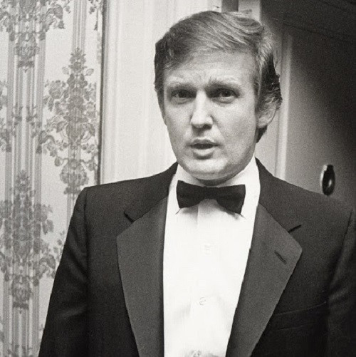 Bức ảnh chụp ông Trump năm 1976. (Nguồn ảnh: Vintag).