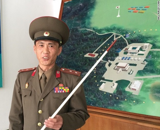 Trung tá Nam Dong Ho của quân đội Triều Tiên.