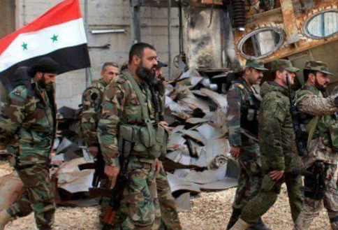 Sputnik cho biết thêm, lực lượng Syria tiếp tục chiến dịch quân sự nhằm vào phiến quân HTS (hay Mặt trận Al-Nusra) và Ajnad al-Qoqaz thuộc tỉnh Idlib. Ảnh: AMN.
