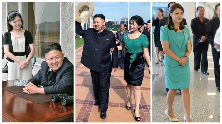 Mỗi lần xuất hiện trước công chúng, Đệ nhất phu nhân Ri Sol-ju luôn thu hút ống kính truyền thông. Ảnh: Youtube.