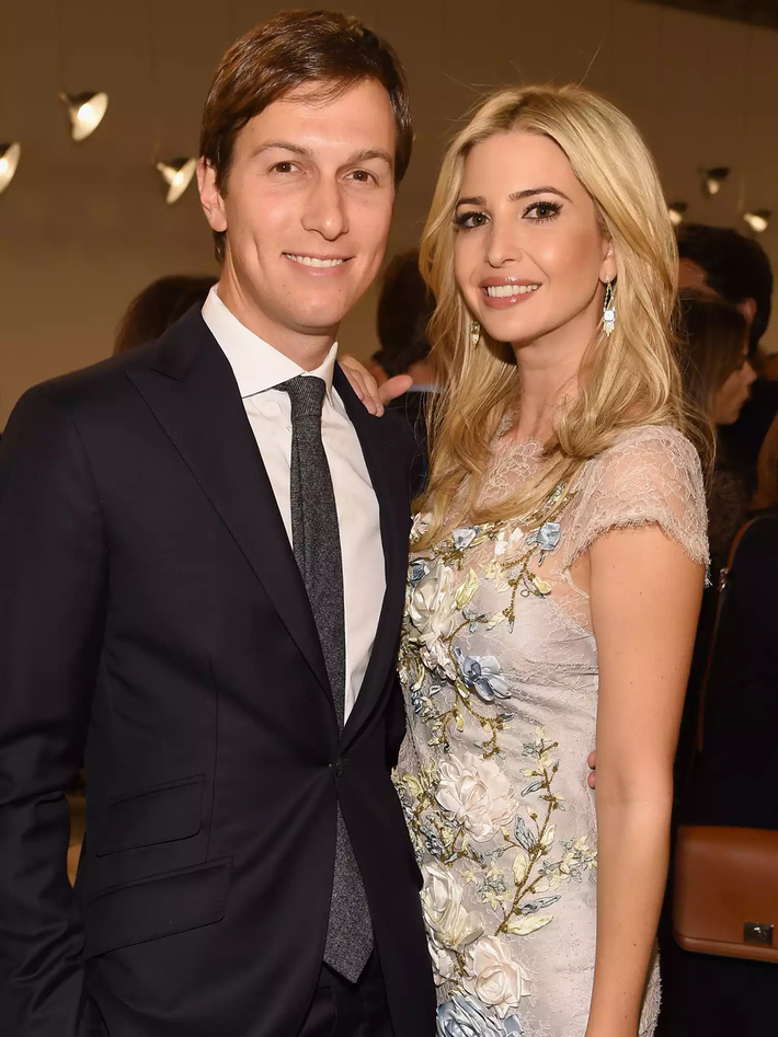 Ivanka từng chia sẻ rằng cô cảm thấy thực sự may mắn khi gặp được người đàn ông tuyệt vời như Jared Kushner. Ảnh: Getty.