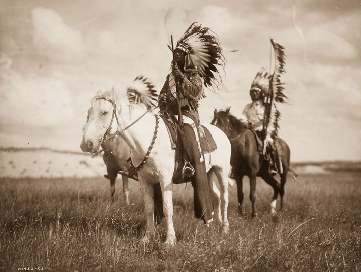 Tù trưởng người Sioux năm 1905.