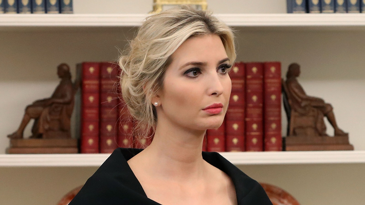 Ivanka Trump thừa hưởng nét đẹp của cha và mẹ. Ảnh: OS.