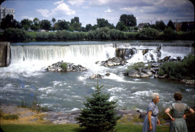 Thác nước tuyệt đẹp ở Idaho, Mỹ. Ảnh: VT.