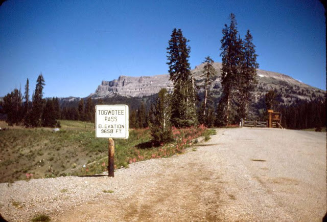 Khu vực đồi núi Togwotee Pass ở Wyoming. Ảnh: VT.