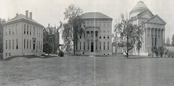 Trường Đại học New York năm 1901. Ảnh: ATI.