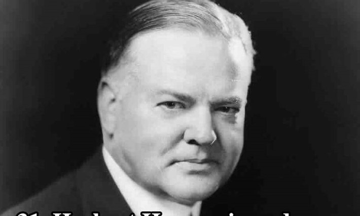 Cựu Tổng thống Herbert Hoover đã "sáng tạo" ra một môn thể thao là Hooverball. Được biết, giải vô địch Hooverball được tổ chức tại West Branch, bang Iowa, hàng năm. Ảnh: ATI.