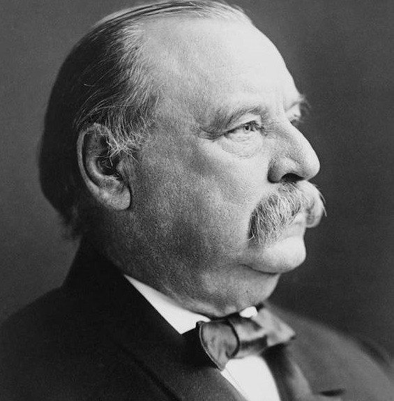 Grover Cleveland là tổng thống Mỹ duy nhất từng tổ chức tiệc cưới trong Nhà Trắng. Ở tuổi 21, vợ của ông trở thành Đệ nhất Phu nhân Mỹ trẻ nhất. Ảnh: ATI.